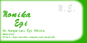monika egi business card